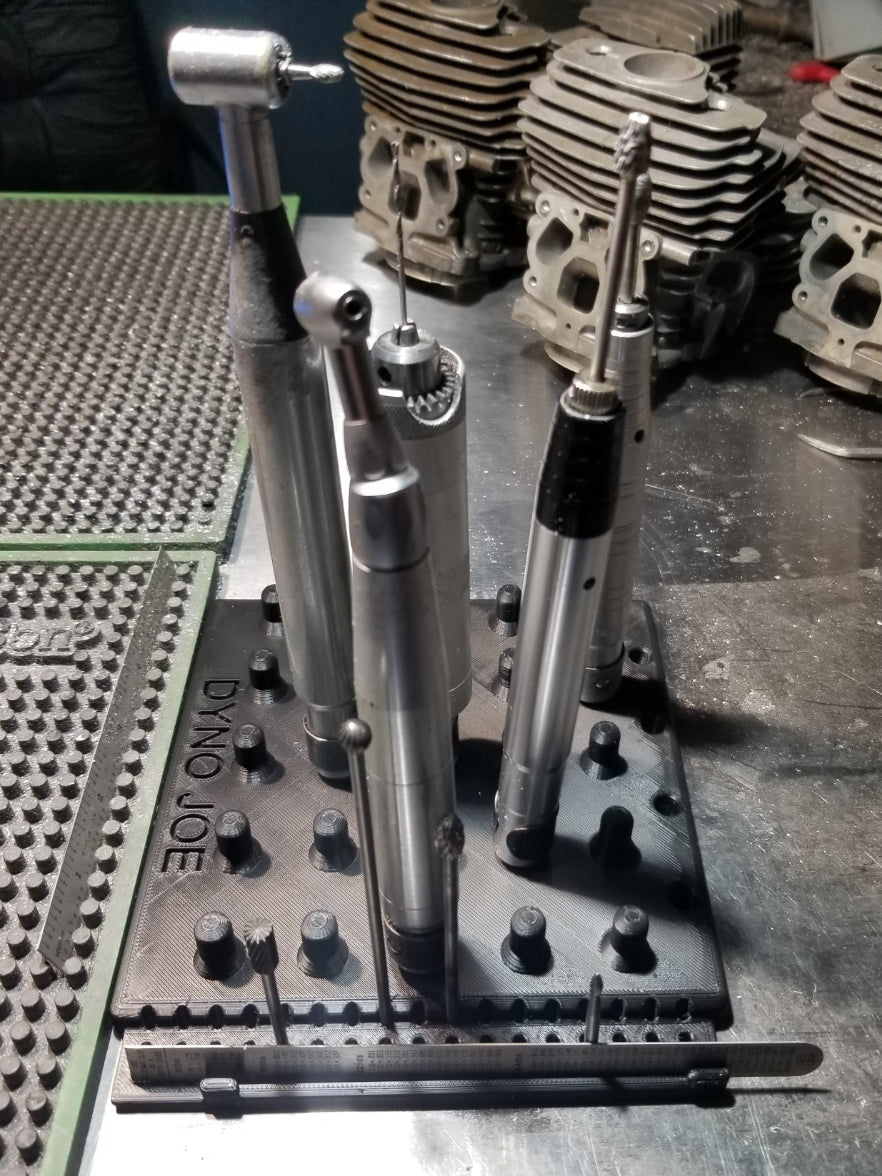 Porting bench organizer